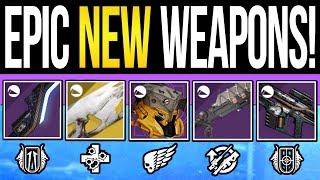 Destiny 2 | NEW DLC LOOT TABLE! Dungeon WEAPONS, NEW Perks, Hidden Items & More! (All New Weapons)