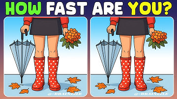 🧠 Spot The 3 Differences: Brain Challenge For Sharp Eyes!