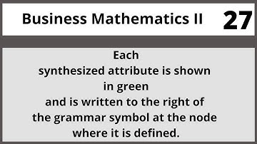 Applications of Syntax-Directed Translation | Compiler Construction in Urdu Hindi LECTURE 27
