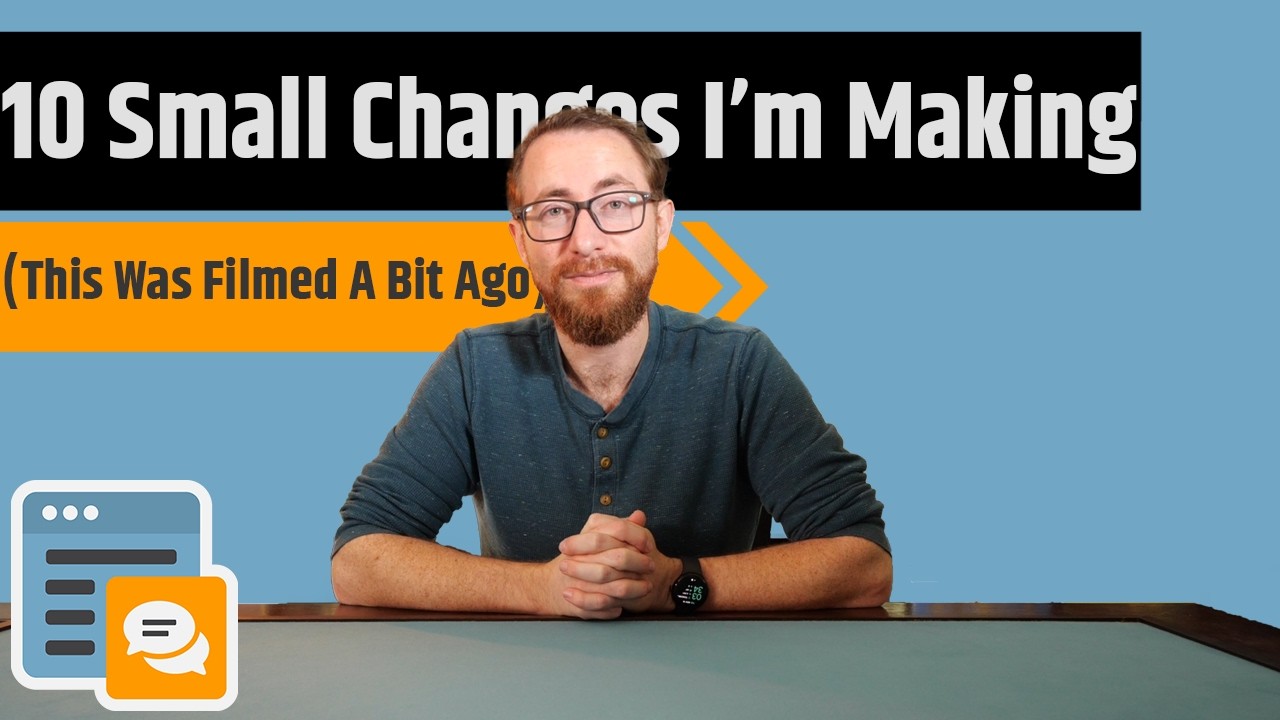 Minor Channel Update on Some Burnout Related Changes (Filmed Last Year)