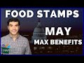 May 2021 SNAP Food Stamps Max Benefits & P-EBT Update: SNAP May EBT Food Stamps & Payout Dates