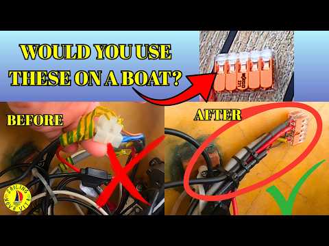 Binnacle electrics repair - WAGO Connectors