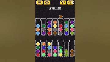 【Ball Sort Puzzle】Level.2017