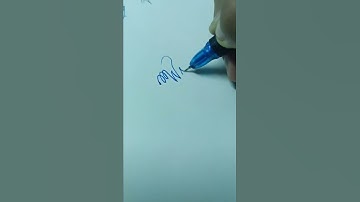 writting a name William in cursive ❤️ subscribe for more ❤️#shotsvideo