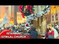 CHRISTMAS🎄 NIGHT IN THE SENT ANTONIO CHURCH -WALKING TOUR  MERRY CHRISTMAS 4K