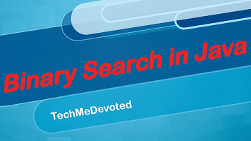 Binary Search implementation in Java