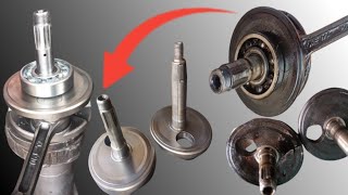 Who can stop the bike engine sound? Crankshaft Repair | Connecting Rod | Easy Way