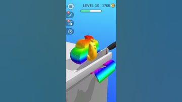 ASMR SLICING |All levels gameplay| Walkthrough ANDROID ,IOS |#short#relaxing#GAMING#ASMR#viral