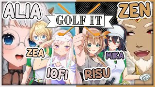 Everything went south when a bunch of Memers battling in Golf Games【HoloID, NIJI ID & MAHA5】