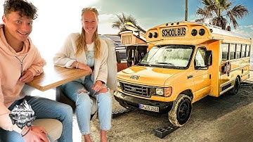 5 Window School Bus Tour  - Short Skoolie Conversion