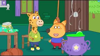 Where Are You, Baby Lucia? My Sister Got Lost. Fox Family Outdoor Adventures Cartoon For Kids