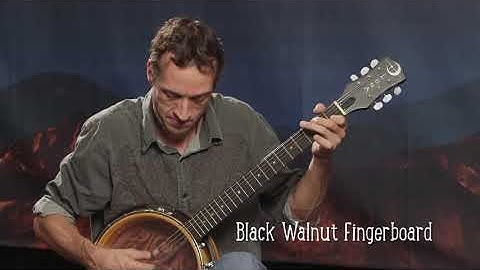 Luna Celtic 6 String Banjo Demo