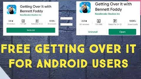 Getting over it free download on android device | how to download getting over it free