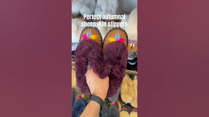 Perfect autumnal sheepskin slippers #sheepskinslippers