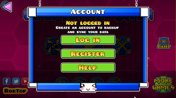 HOW TO CREATE A GD ACCOUNT // GEOMETRY DASH 2.1 //