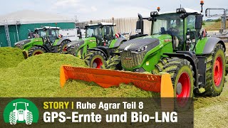 Ruhe Agrar Teil 8 Darchau & Picher Bio-Lng Neuigkeiten Gps-Ernte Mit Krone & Fendt