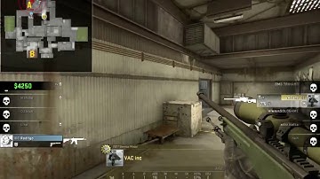 CSGO - Gand1 4k Awp clutch #de_cache