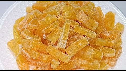 Cách làm MỨT ĐU ĐỦ ngon đơn giản không cần nước vôi trong,không cần phèn chua - Combo Món Ăn