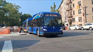 MTA Mabstoa: 2025-2027 New Flyer XD60 #6372 on the Bx9 at East Kingsbridge Road/East 192 Street 
