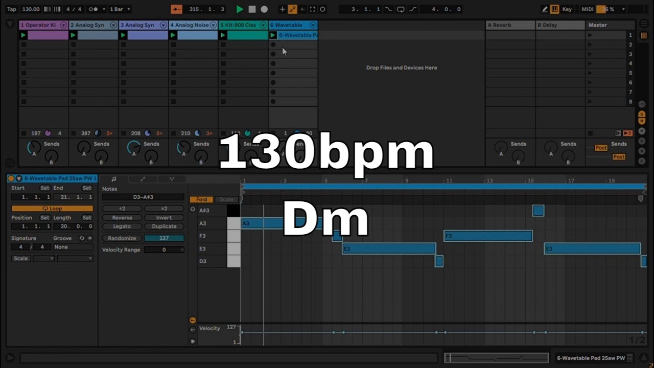 Melodic Techno | Ableton Live | Workflow & Live Act | 140423 - YouTube