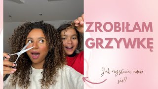 Zrobiłam sobie grzywkę!