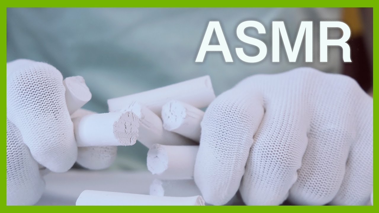 ASMR chalk crushing and crumbling/ASMR round chalk breaking YouTube