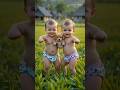 Cutest Baby Twins Dancing with Puppies | Heartwarming Dance Moments! 🐶💃