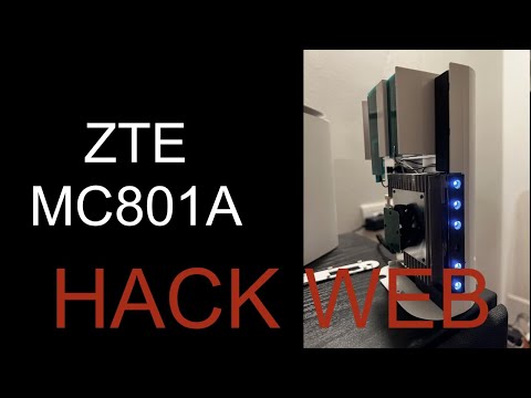 Hack ZTE MC801A - Bande, lock di cella , dns con browser