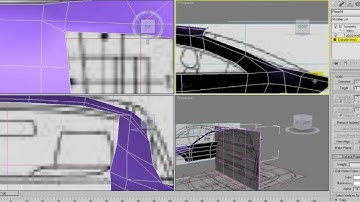 3Ds max tutorial - car modeling HD [part 5]