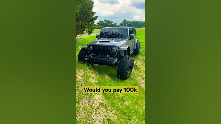 Jeep Wrangler JL Rubicon 392 Really Worth 100k