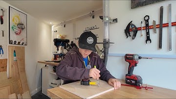 How to draw a perfect circle using a tape measure