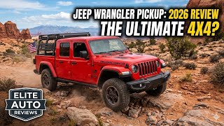 2026 Jeep Wrangler Rubicon Pickup: The Ultimate 4x4? (In-Depth Review)