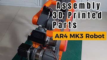 Build AR4 MK3 Arm Robot - Part 1: Mechanical Assembly (Fully 3D Printed)