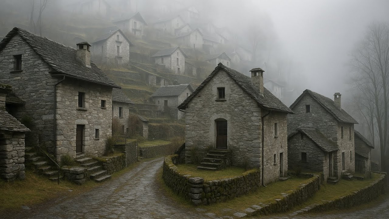 🇨🇭 Caminando por Corippo Suiza, El Pueblo Fantasma