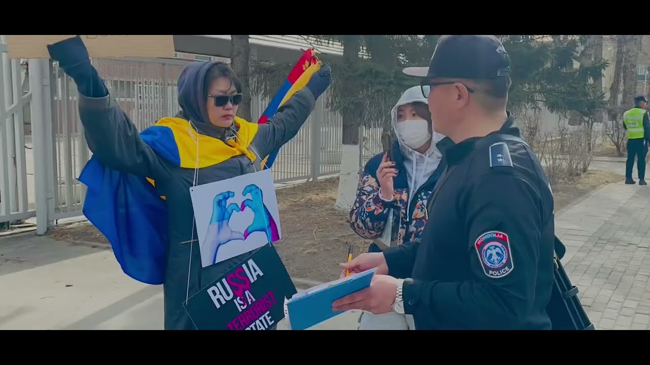 Украинская народная песня «Червона калина» на монгольском языке - YouTube