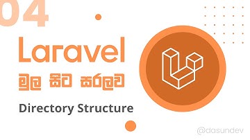 Laravel Sinhala Tutorial - #04 Directory Structure | Laravel Tutorial for Beginners