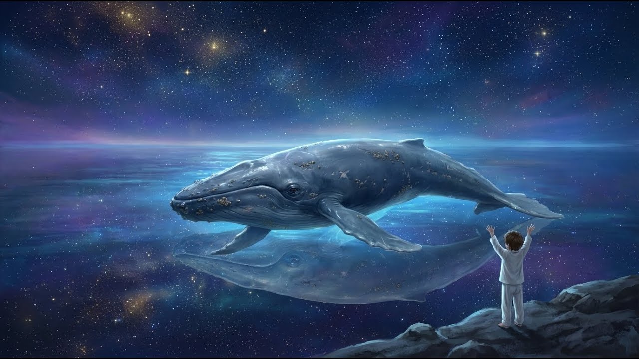 Fall Asleep on a Blue Whale 🐋🌊 | Guided Sleep Meditation for Deep Relaxation