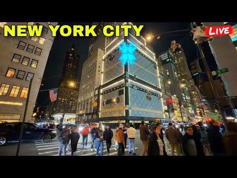 IRL New York City Wednesday Evening Walk In Manhattan 05th November 2025 