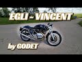 The egli  vincent by godet cette uvre dart mcanique est une des motos les plus mythiques