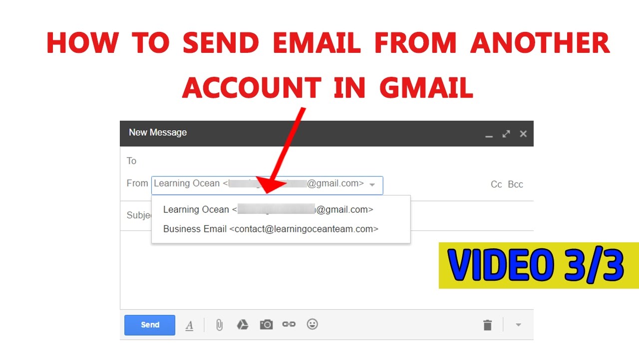 How To Send Email From Another Account In Gmail How To Another Email