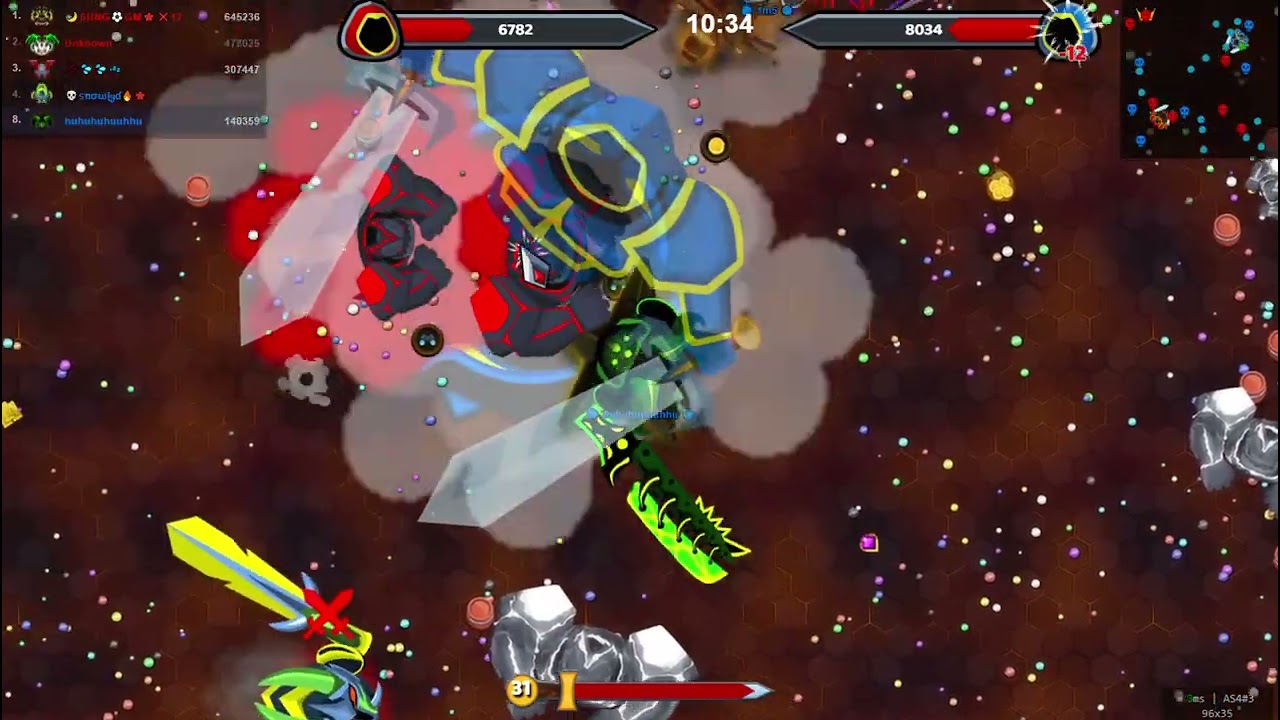 #EvoWars io   !!!TRẬN ĐẤU 1M8 CĂNG THẲNG!!ĐẠI CHIẾN MEGA