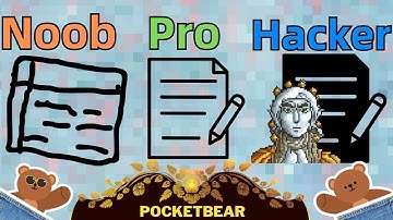 NOOB vs PRO vs HACKER - Pixel Island: Nonogram Picross | @PocketBear470