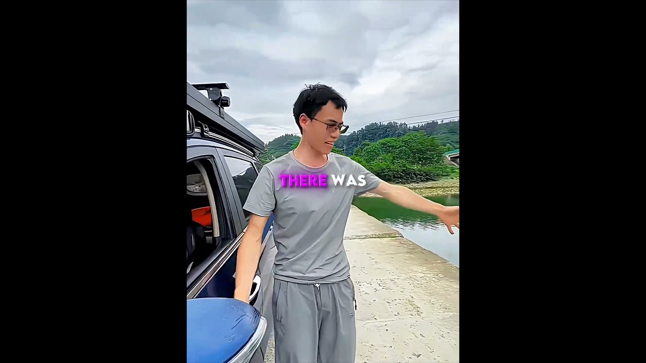 He Risked His Car to Help Her Pass!