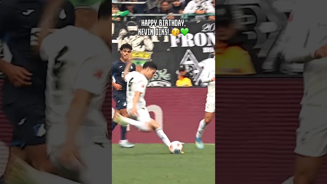 Birthday boy and Asean Cup winner! 🥳💚 Enjoy your day, Kevin Diks! 🐎 #diefohlen #bundesliga #diks