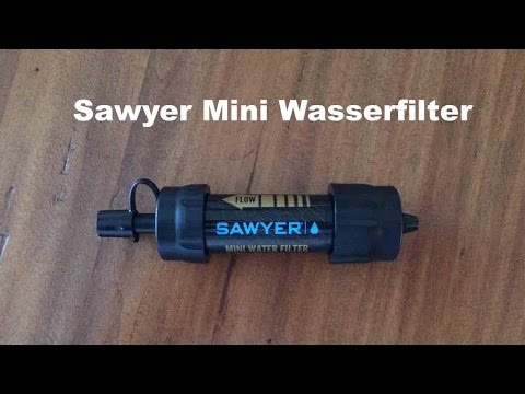 Sawyer Mini Wasserfilter - Kurztest | Meine Wasserleitung und ich @janHodle