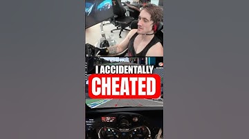 How I Accidentally CHEATED To Win #shorts #simracing #cheating #glitch #acc #win