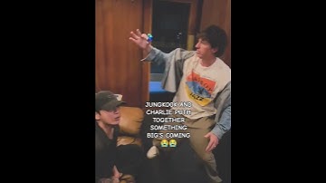 Thumbnail of JK AND CHARLIE PUTH TOGETHER, SOMETHING BIG COMING 😭 #jungkook #charlieputh