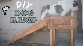 DIY Outdoor Dog Ramp | Big Dog Approved
