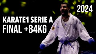 ABAZARI SALEH (IRAN) vs GUNDOG UMUT EREN (TURKEY) Karate 1-Series A 2024 ATHENS GREECE