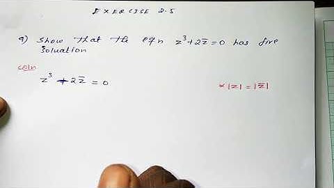 12th Maths ( Exercise 2.5 Q.No.9 ) Complex Number Tn New Syllabus